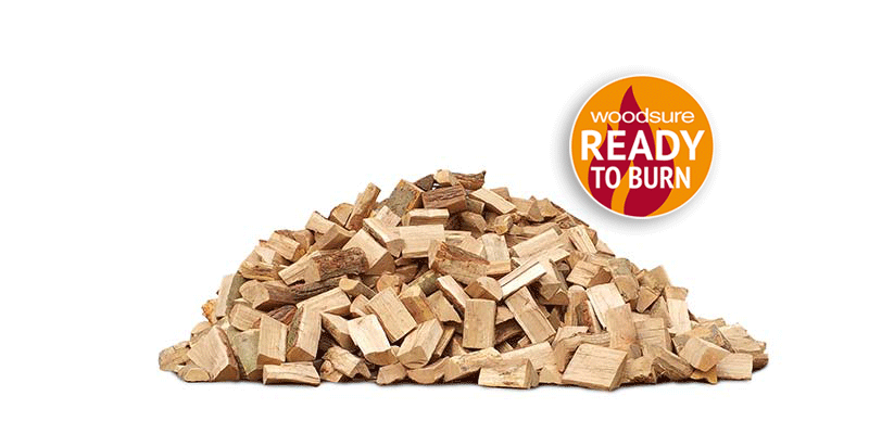 kindle dried logs