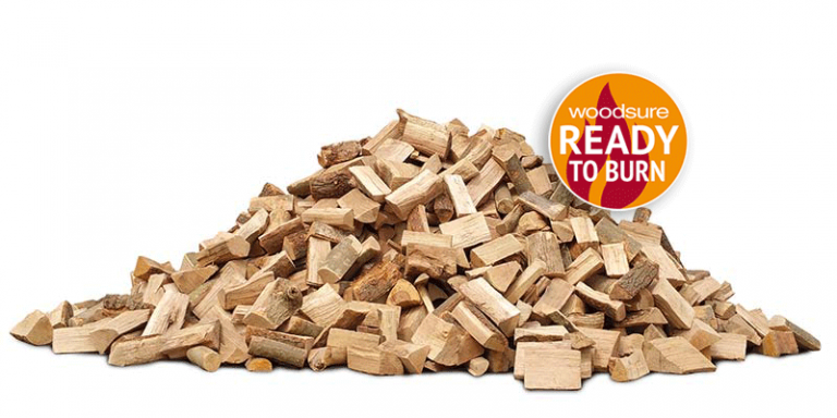 kindle dried logs