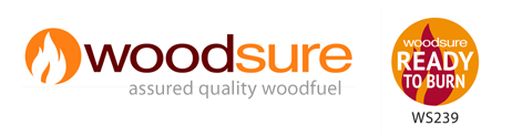 Woodsure ready to burn logos